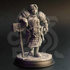 Enira Stronka Knight-Faith - 3D Printed Paladin Character Miniature