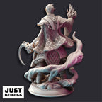 Yunas Ecklinse Agent of Illusion - 3D Printed Sorcerer Character Miniature