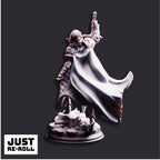 Jeanne du Lac Maiden of Justice - 3D Printed Paladin Character Miniature