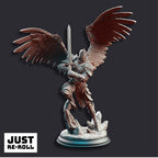Angels of Syelden Selvaneri Warriors - 3D Printed Paladin Character Miniatures
