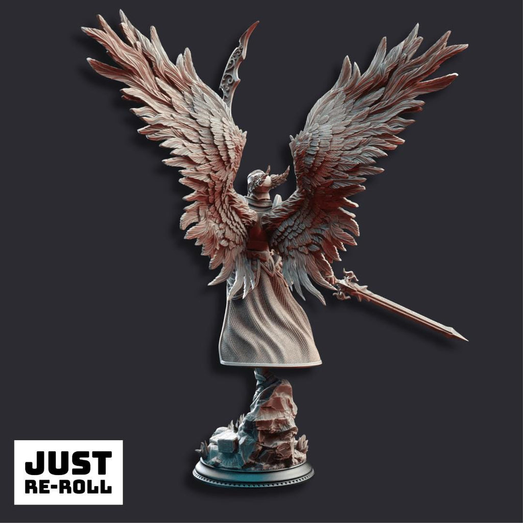 Horauthin Father of War & Peace - 3D Printed Paladin Character Miniature
