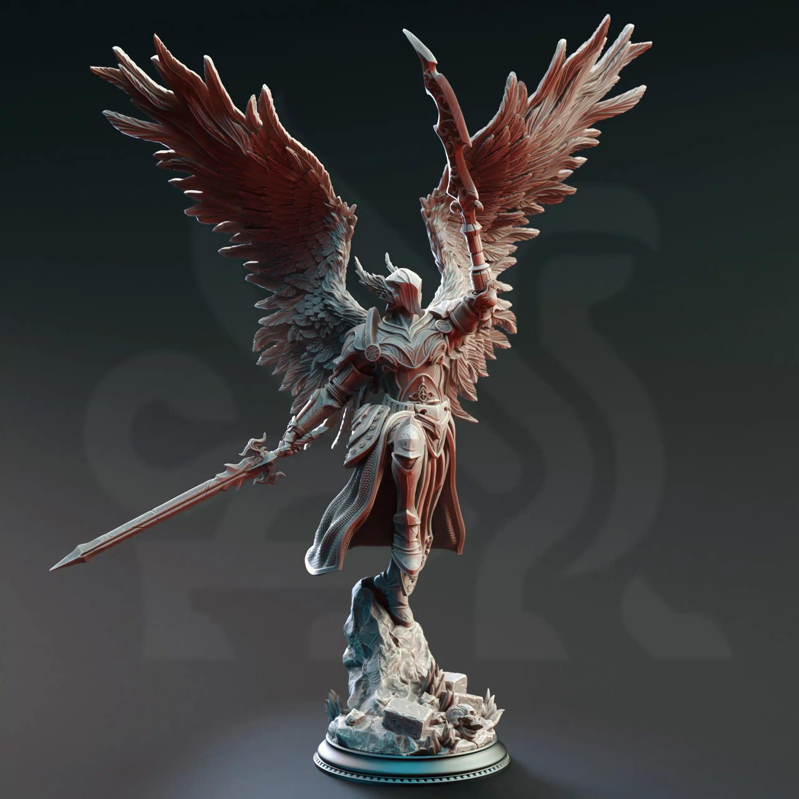 Horauthin Father of War & Peace - 3D Printed Paladin Character Miniature