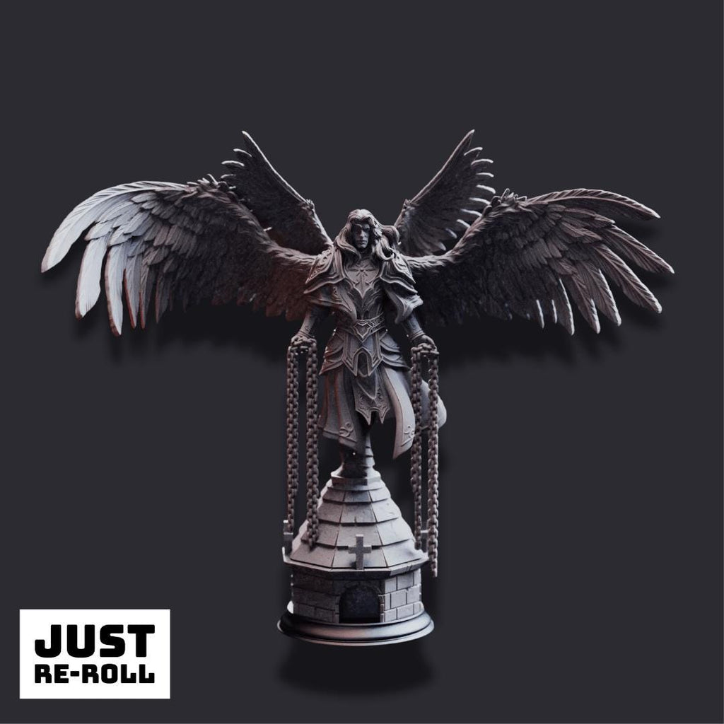 Varathos – Warden of Syelden - 3D Printed Sorcerer Character Miniature