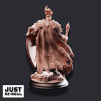 Glancalion – Paladin of the First Flame - 3D Paladin Miniature