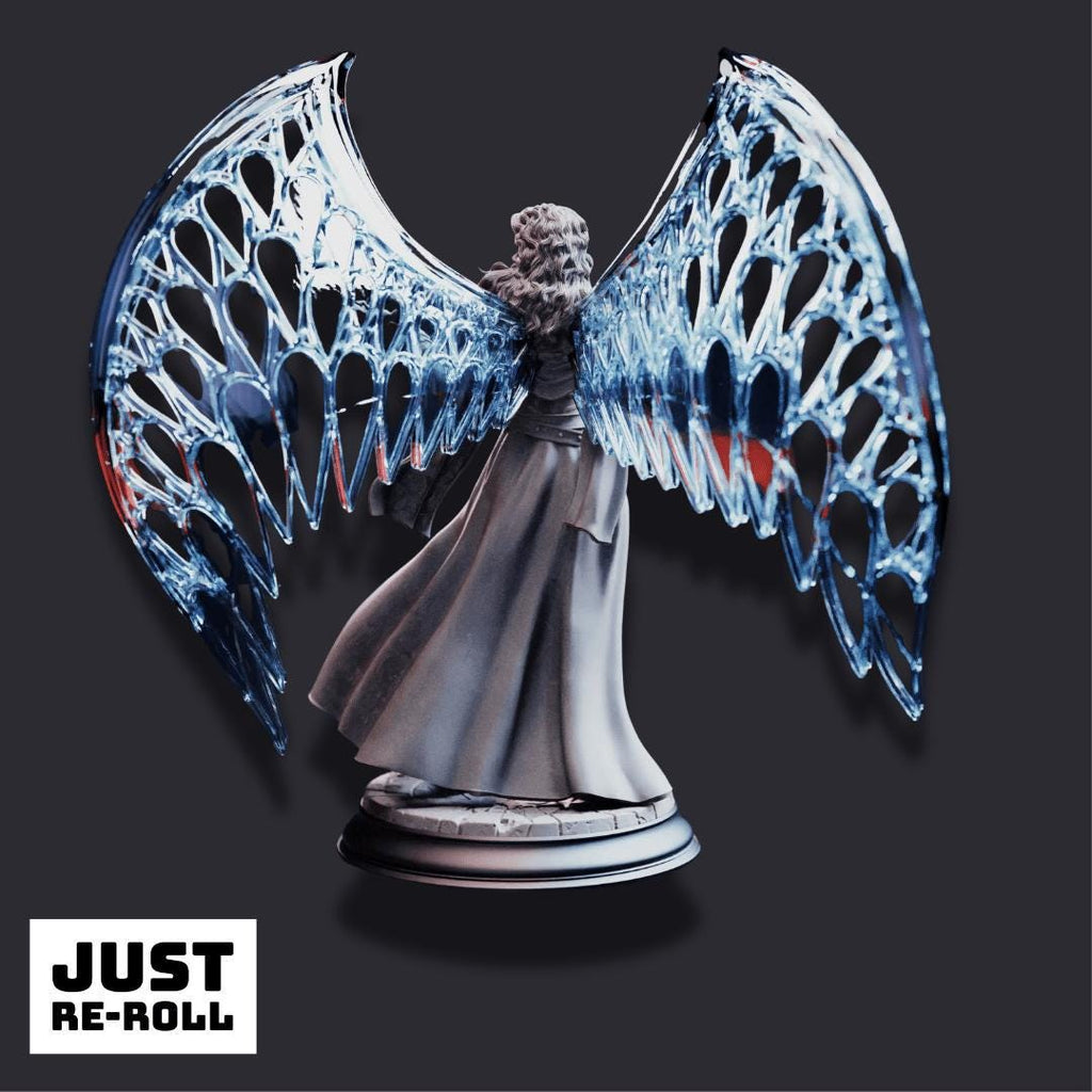 Vitria – Prismatic Angel - 3D Printed Sorcerer Character Miniature