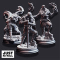 The Plagueborne – Plague Carriers - 3D Printed Monster Character Miniature