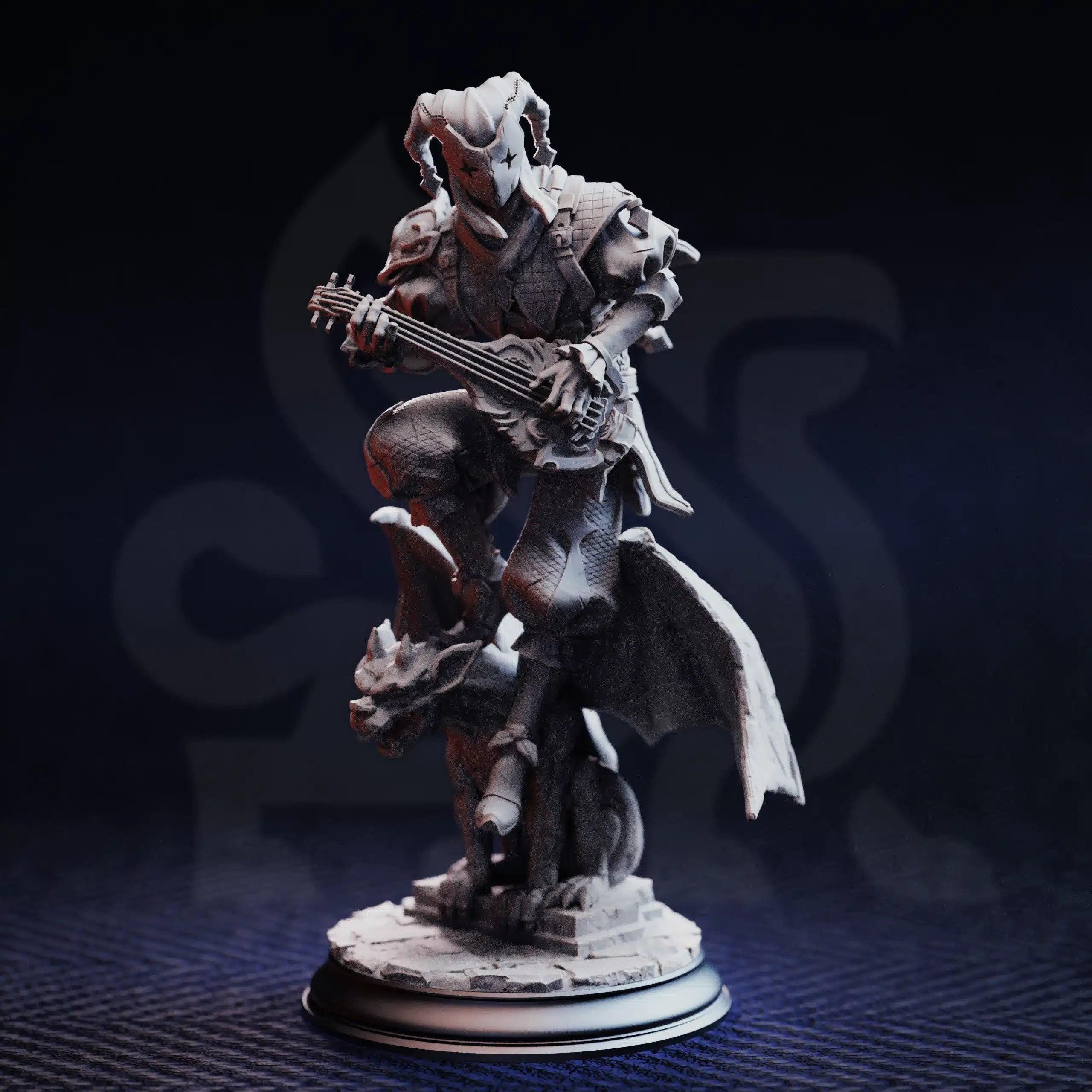 The Travelling Jack – Reborn Trickster Devil - 3D Printed Bard Character Miniature