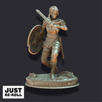 Freya The Fearless - 3D Printed Fighter Character Miniature