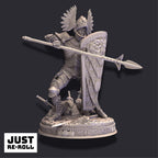 Eridius Falx – Tower Guard - 3D Printed Fighter Character Miniature
