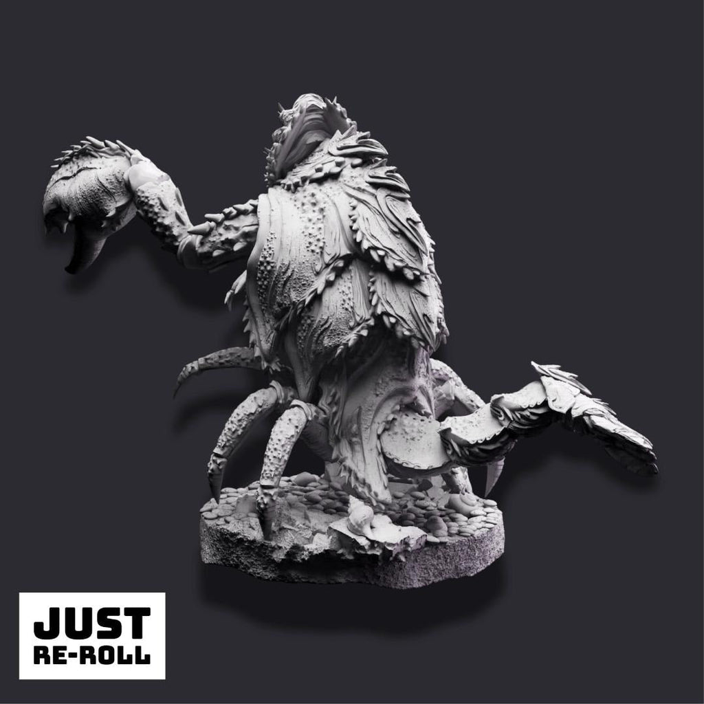 Ardolinth – Hardshell Abomination - 3D Printed Monster Character Miniature