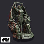 Erys – Vampiric Seductress - 3D Printed Sorcerer Character Miniature