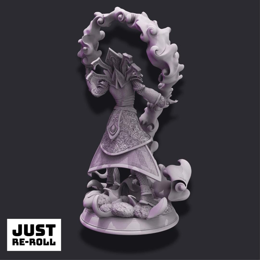 Irivyl – The Blind Seeress - 3D Printed Sorcerer Character Miniature