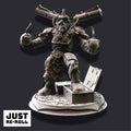 Duktuk – Dwarven Grenadier - 3D Printed Artificer Character Miniature