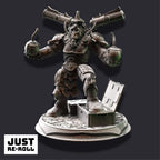 Duktuk – Dwarven Grenadier - 3D Printed Artificer Character Miniature