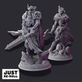Arisen Warriors – Skeletal Guardians - 3D Printed Monster Character Miniature