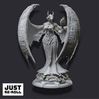 Tharvaya – Dragon Warlock - 3D Printed Warlock Character Miniature