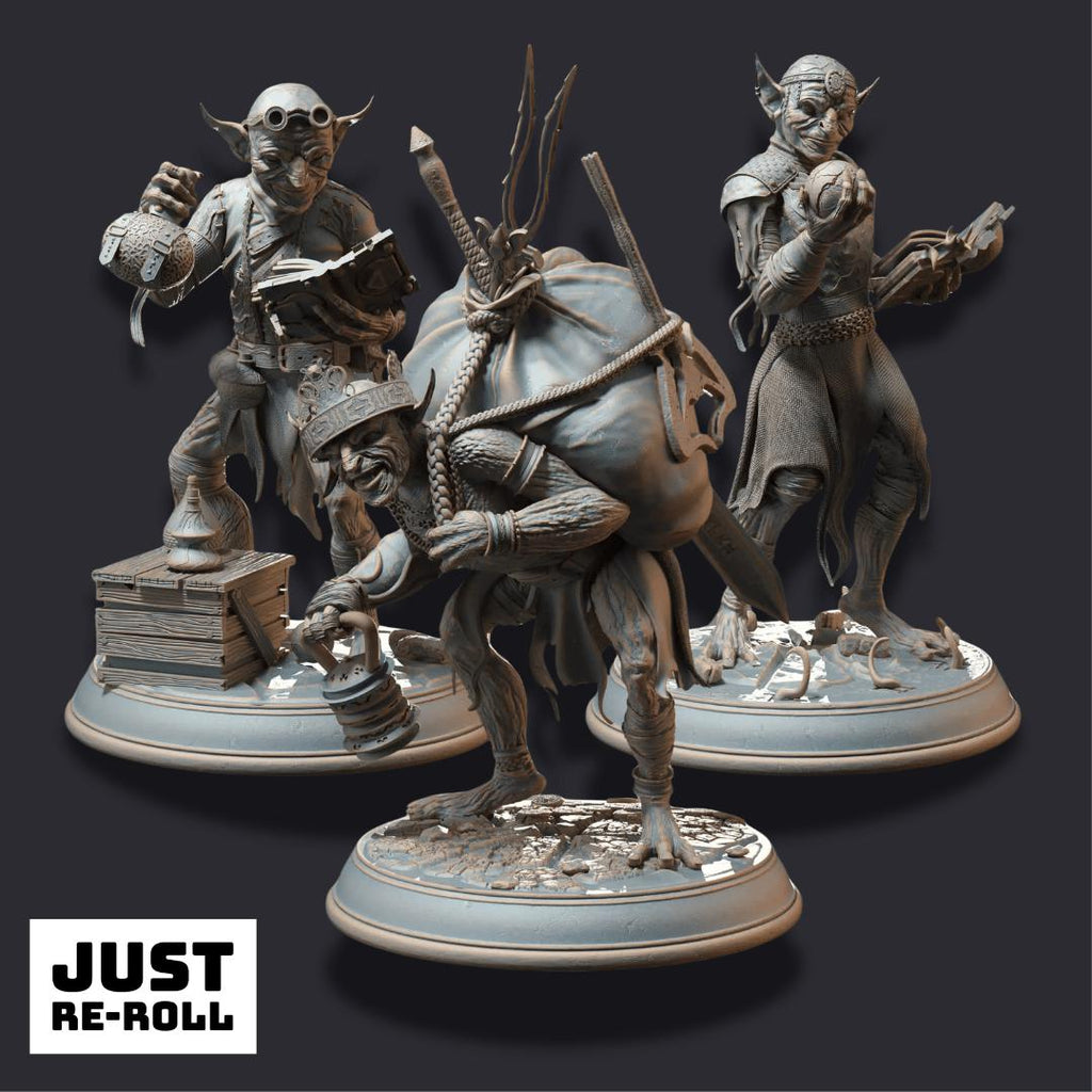 Mana Goblins - 3D Printed Monster Character Miniature