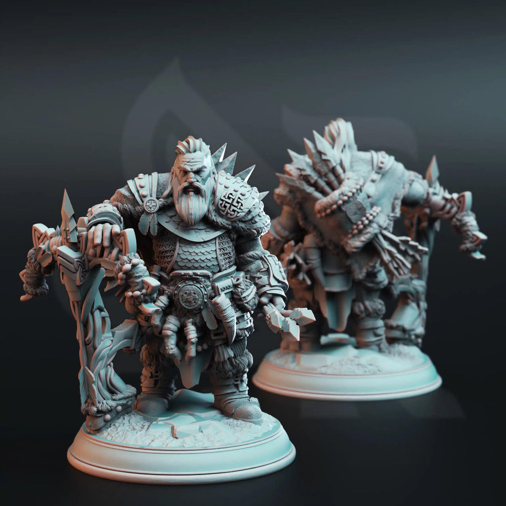 Telnam Gnik – The Big Game Hunter - 3D Printed Ranger Character Miniature