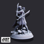 Irinax’s Chosen – Drow Soldiers - 3D Printed Fighter Character Miniature