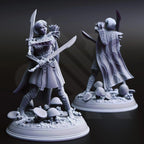 Irinax’s Chosen – Drow Soldiers - 3D Printed Fighter Character Miniature