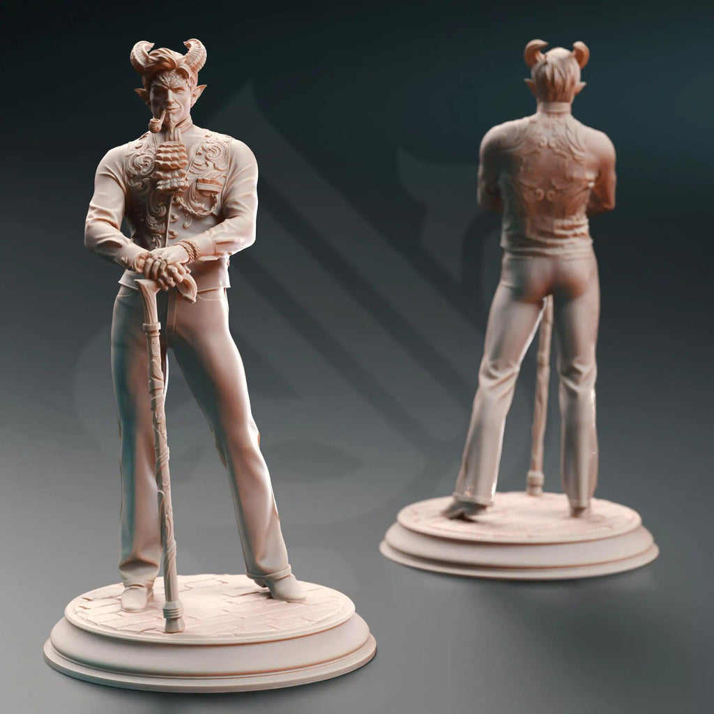 Xarvir Barikdral – The Fortunate - 3D Printed Rogue Character Miniature