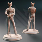 Xarvir Barikdral – The Fortunate - 3D Printed Rogue Character Miniature
