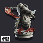 Embernos – Fire Elemi Crusader - 3D Printed Paladin Character Miniature