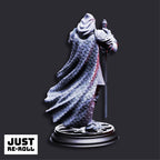Visage The Faceless Knight - 3D Printed Fighter Character Miniature