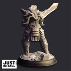 Charys Arcane Barbarian - 3D Printed Barbarian Character Miniature