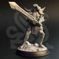 Charys Arcane Barbarian - 3D Printed Barbarian Character Miniature