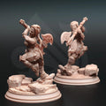 Gatha Duergar Battlerager Barbarian - 3D Printed Barbarian Character Miniature