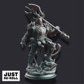 Skorn Skullsplitter – Knight of the Seventh Reverie - 3D Printed Barbarian Character Miniature