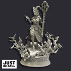 Renmaeth Custodian of the Body - 3D Printed Druid Character Miniature