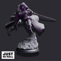 Morgana Lynch – Human Fighter - 3D Printed Fighter Character Miniature