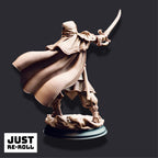 Elwahid – Sword of the Sands - 3D Printed Fighter Character Miniature