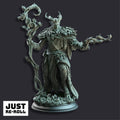 Old Barkhorn Satyr Druid - 3D Printed Druid Character Miniature