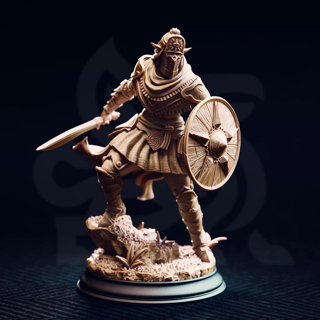 Seroca’s Devout – Dark Cultist Warriors - 3D Printed Fighter Character Miniature