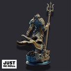 Cylantros Azurius – Paladin of Inderimaethn - 3D Printed Paladin Character Miniature