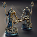 Cylantros Azurius – Paladin of Inderimaethn - 3D Printed Paladin Character Miniature