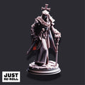 Arch Paladin Tyrius III – Will of Erdrydion - 3D Printed Paladin Character Miniature