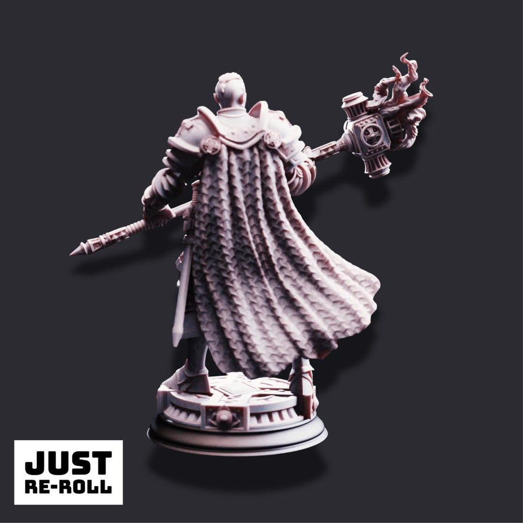 Uktakun – Harbinger of Namneri - 3D Printed Fighter Character Miniature