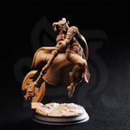 Lotte – Maiden of Trickery - 3D Printed Barbarian Character Miniature