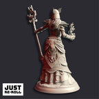 Ferendir Miar – Arch Holder - 3D Printed Wizard Character Miniature