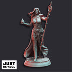 Harmara “Dances With Blood” - 3D Printed Wizard Character Miniature