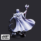 Renard the Black Hearted – Vampire Haemomancer - 3D Printed Wizard Character Miniature