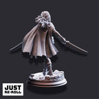 Angela “Cat-Eyes” Hardvin – Rogue Duelist - 3D Printed Rogue Character Miniature