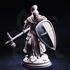 Jeremus of Jochenia Hammer of Horauthin - 3D Printed Cleric Character Miniature