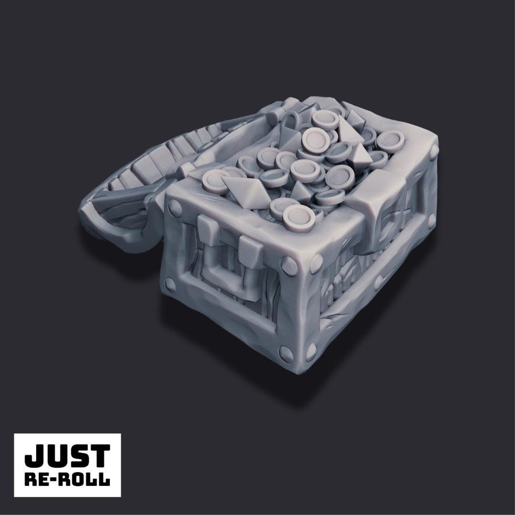 Fantasy Treasure Chest – 3D Printed Tabletop Prop