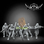 Imperial Guards of Coruscant 6x Star Wars Legion compatible 3D Resin Miniatures