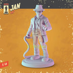 Indiana Jones Figures compatible D&D DragonLance Miniatures Pop Minis